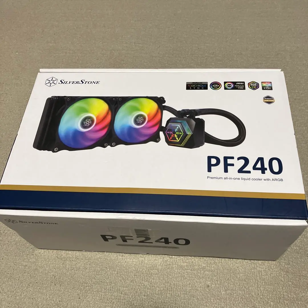 SilverStone SST-PF240-ARGB-V2 簡易水冷　未使用品 SST-PF240-ARGB-V2 | 水冷キット | 水冷クーラー | CPUクーラー