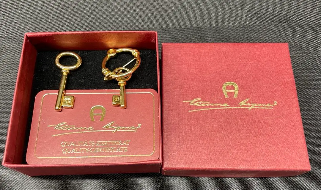 【未使用品】AIGNER ブローチ 2025年最新】AIGNER ブローチ・コサージュの人気アイテム - メルカリ