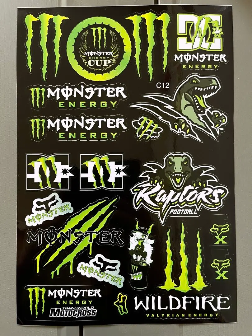 Thumbnail of Monster Energy Sticker Set C