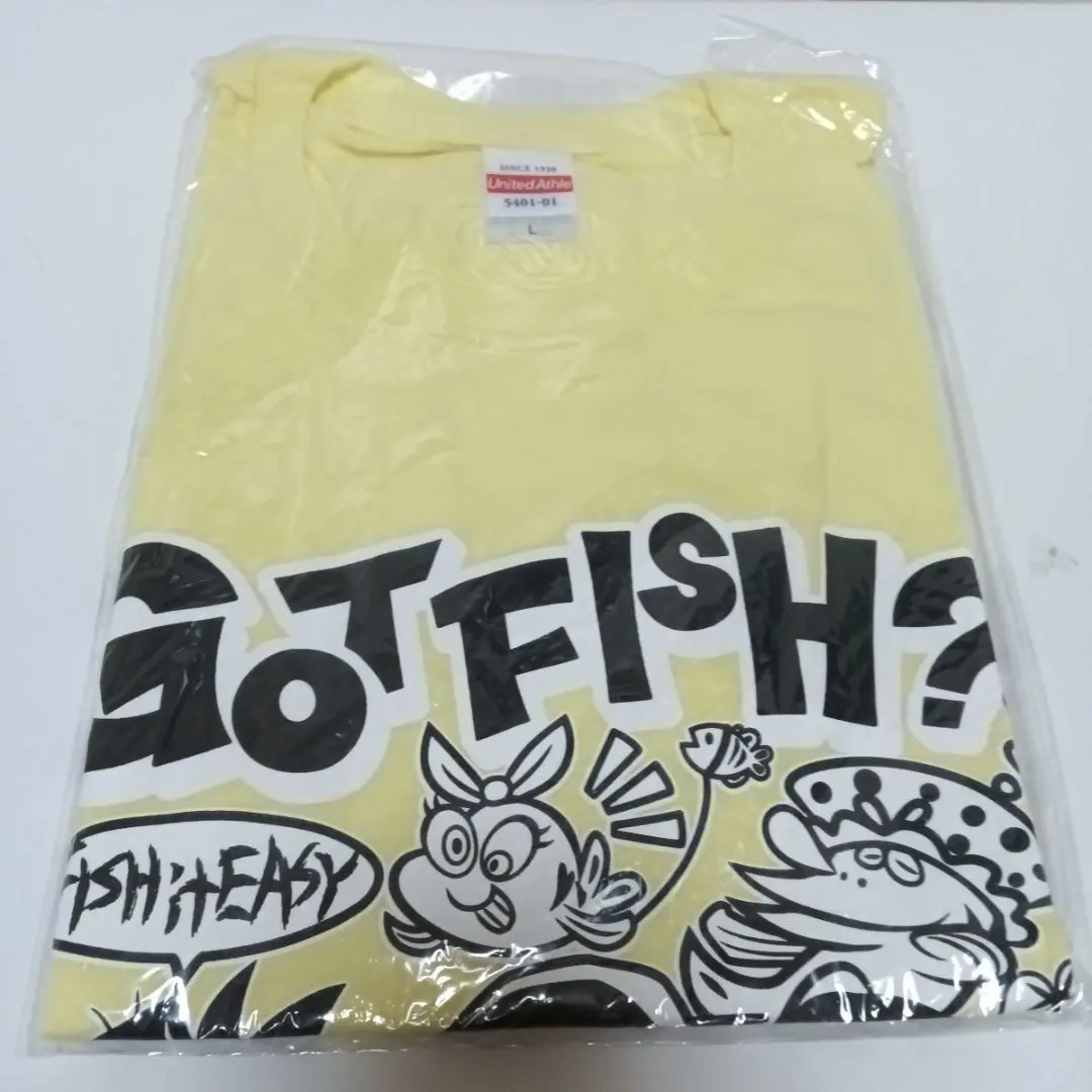 【新品未使用】イヨケン Tシャツ Fish it EASY Lサイズ 送料無料 希少 Lサイズ FISH it EASY フィッシュ イット