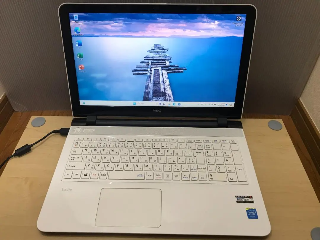 NEC ノートパソコンPC-LS150TSB 付属マウス付き箱無し