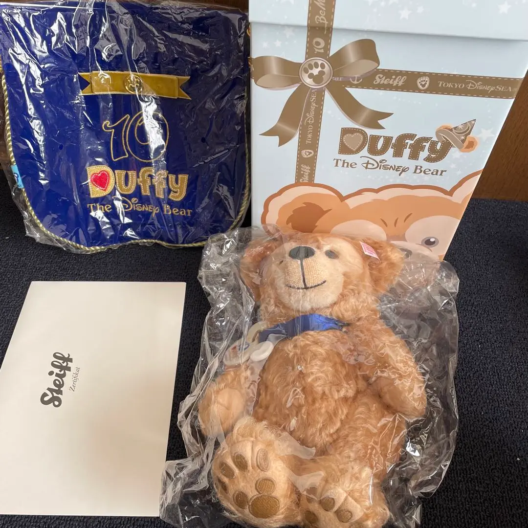 TDS 東京ディズニーシー 10周年記念 シュタイフ ダッフィー