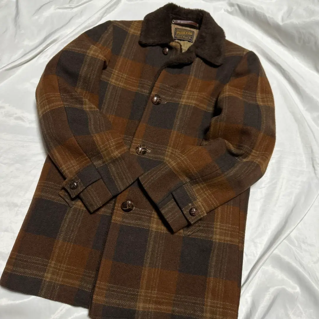 未使用 PENDLETON x DELUXE オリジナル生地 チェスターコート ペンドルトン（PENDLETON）（メンズ）ジャケット アウター ボア