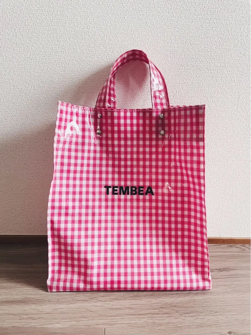 【未使用品】TEMBEA ギンガムチェックトート M 未使用品】TEMBEA ギンガムチェックトート M - メルカリ