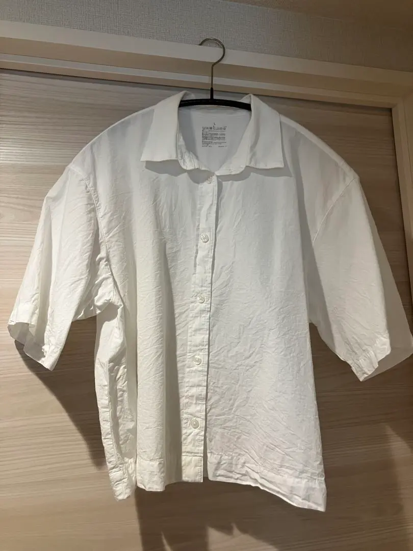 Thumbnail of MUJI White Short Sleeve Shirt L