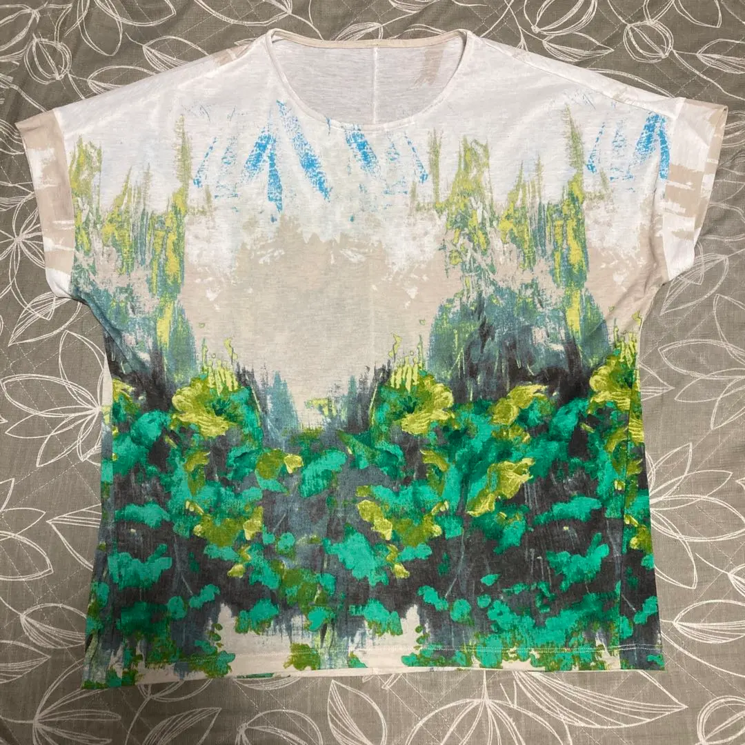 Thumbnail of Floral print top