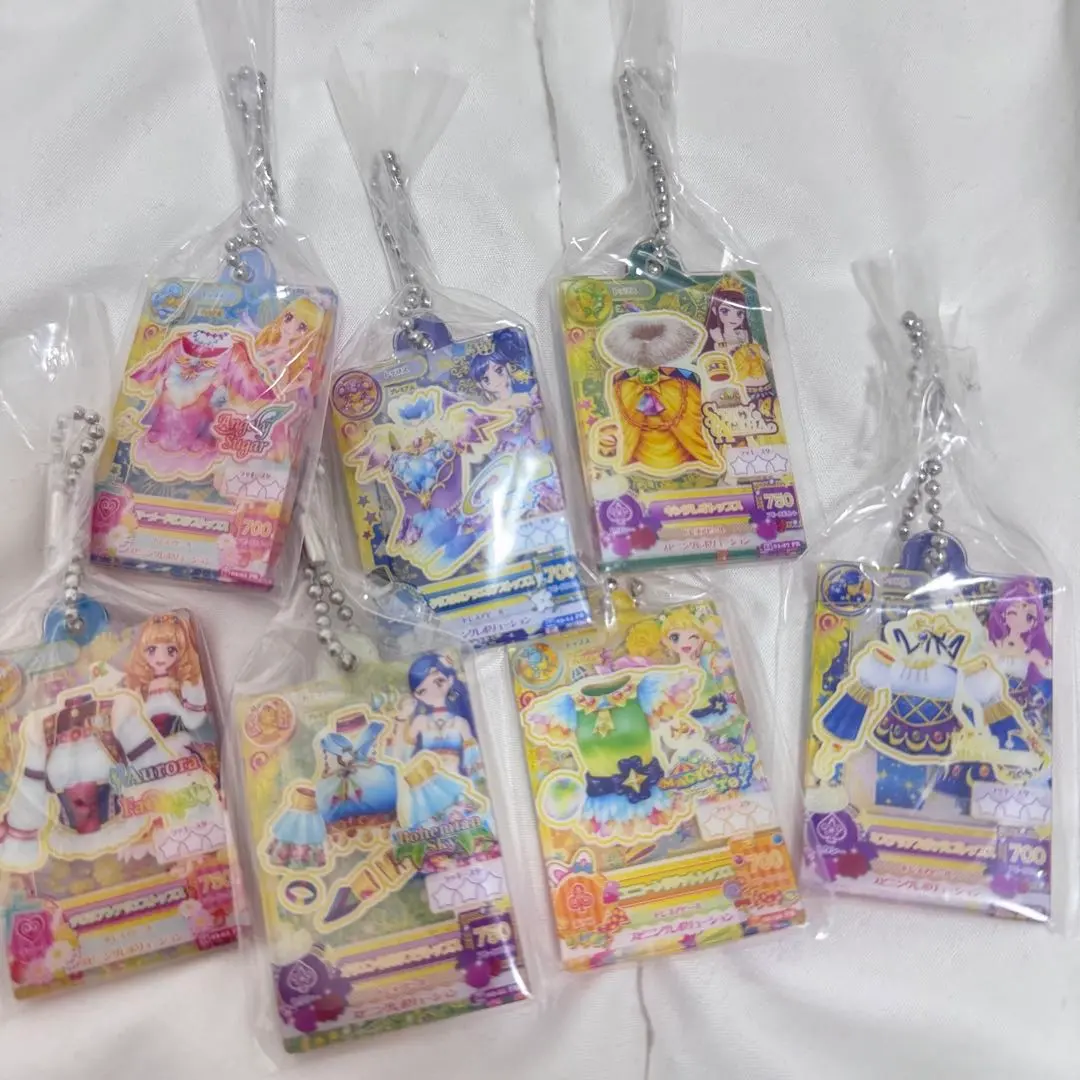 偶像活動 誰都能偶像活動 壓克力吊飾 轉蛋 7個一套 的縮圖