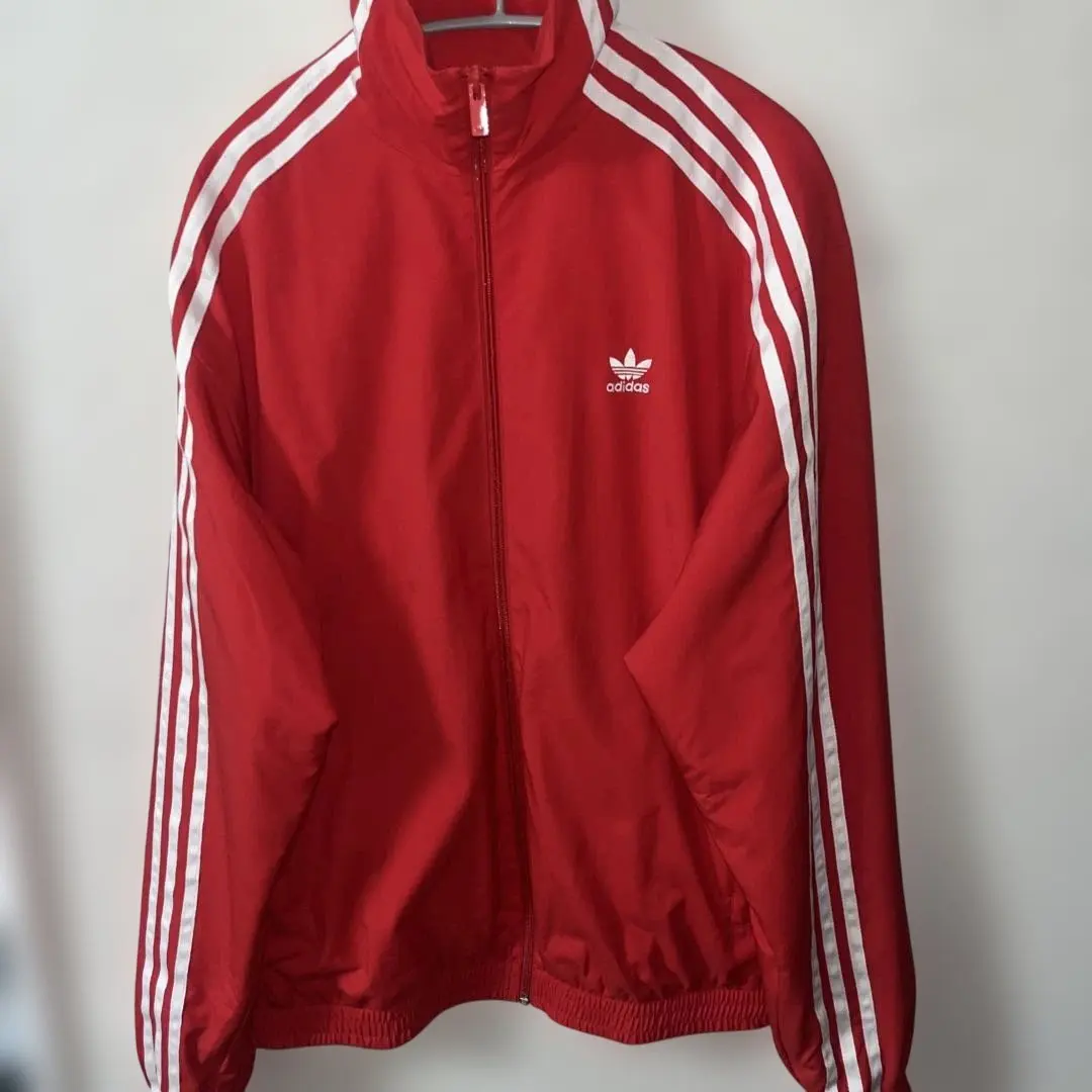 Thumbnail of Adidas Red Nylon Jacket, L
