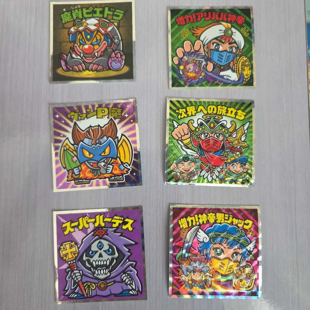 Thumbnail of Bikkuriman Stickers, Set of 6
