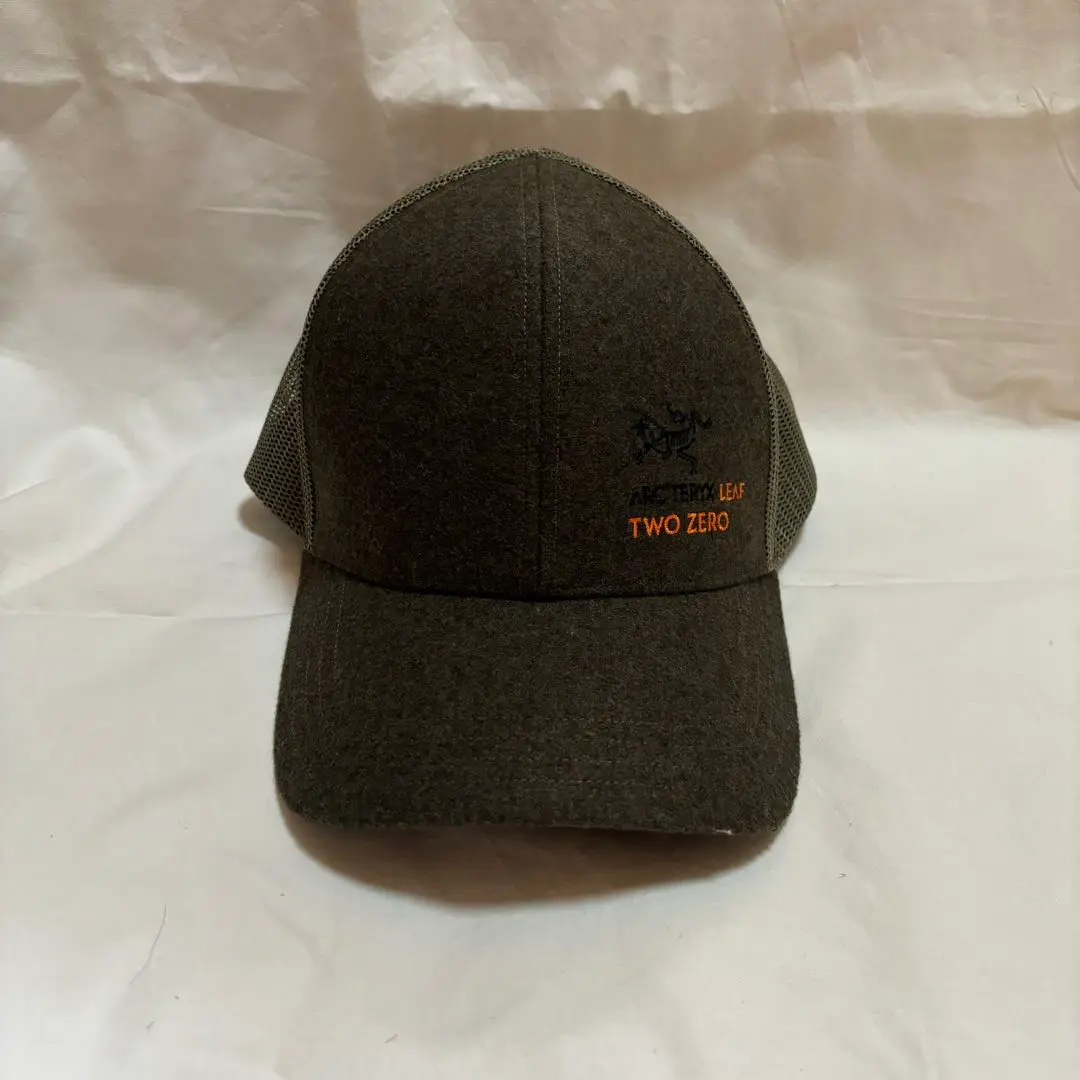 アークテリクスリーフ　キャップ　ブラック　ARC'TERYX LEAF Arc'teryx LEAF BAC Gen 1 mesh cap Hat color black One Size