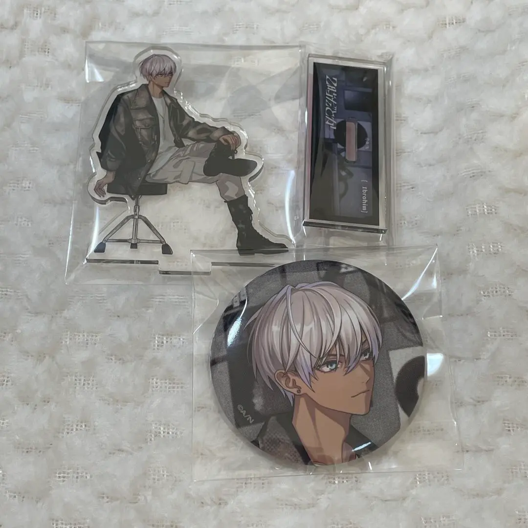 Thumbnail of 2 o'clock, Kyoso RIOT, Ibrahim, Can Badge, Acrylic Stand, Set