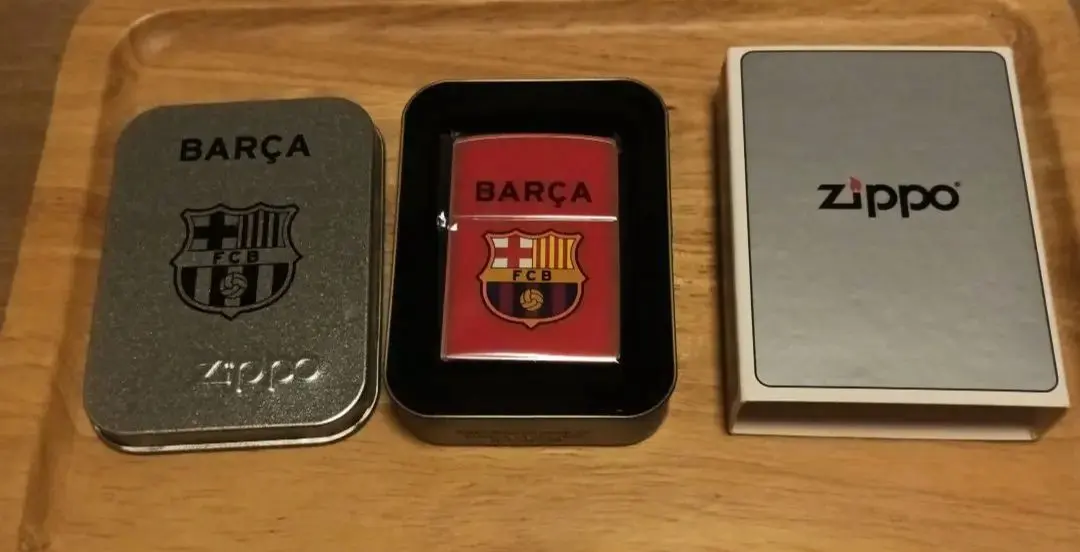 FC Barcelona ロナウジーニョ Zippoライター　新品未使用品 2025年最新】バルセロナ zippoの人気アイテム - メルカリ