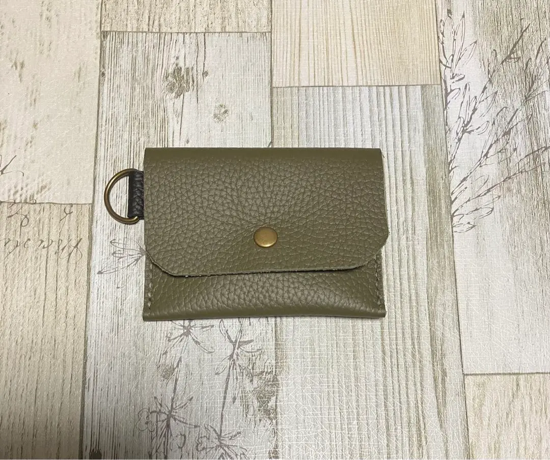 Thumbnail of Handmade cowhide card case, small item holder