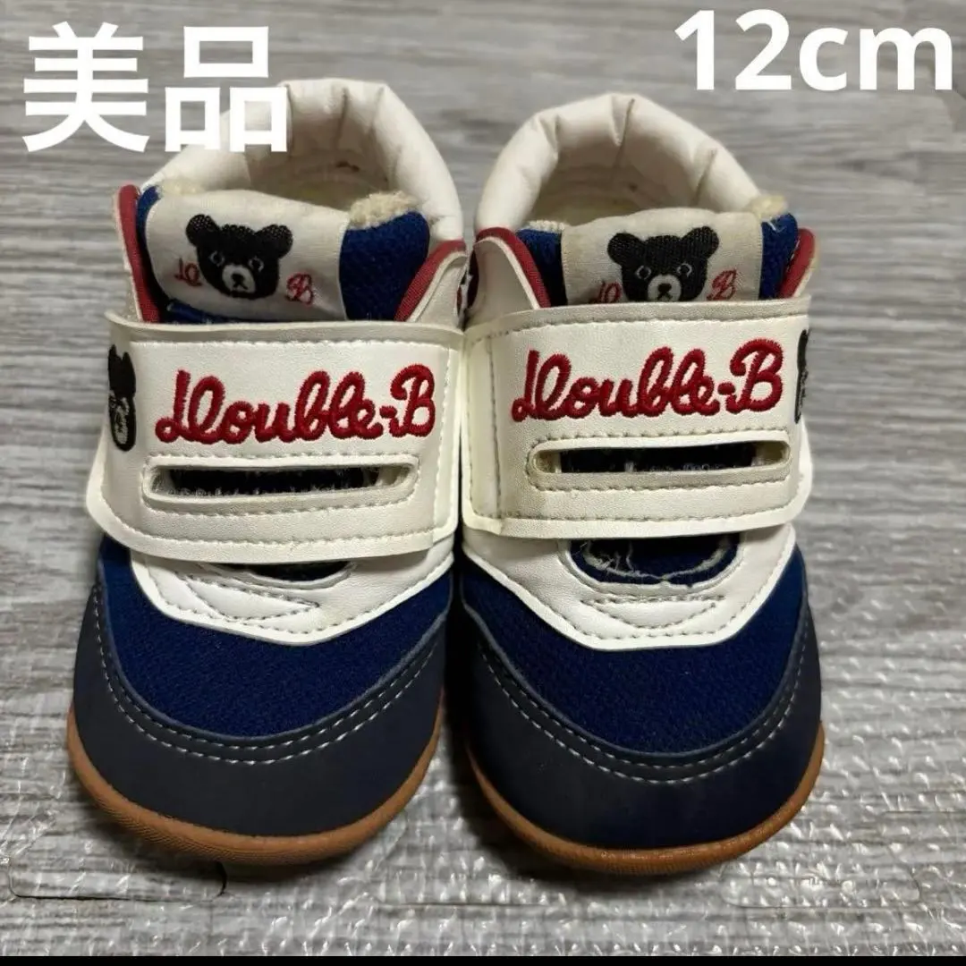 【美品】Miki House 嬰兒鞋 12cm 的縮圖
