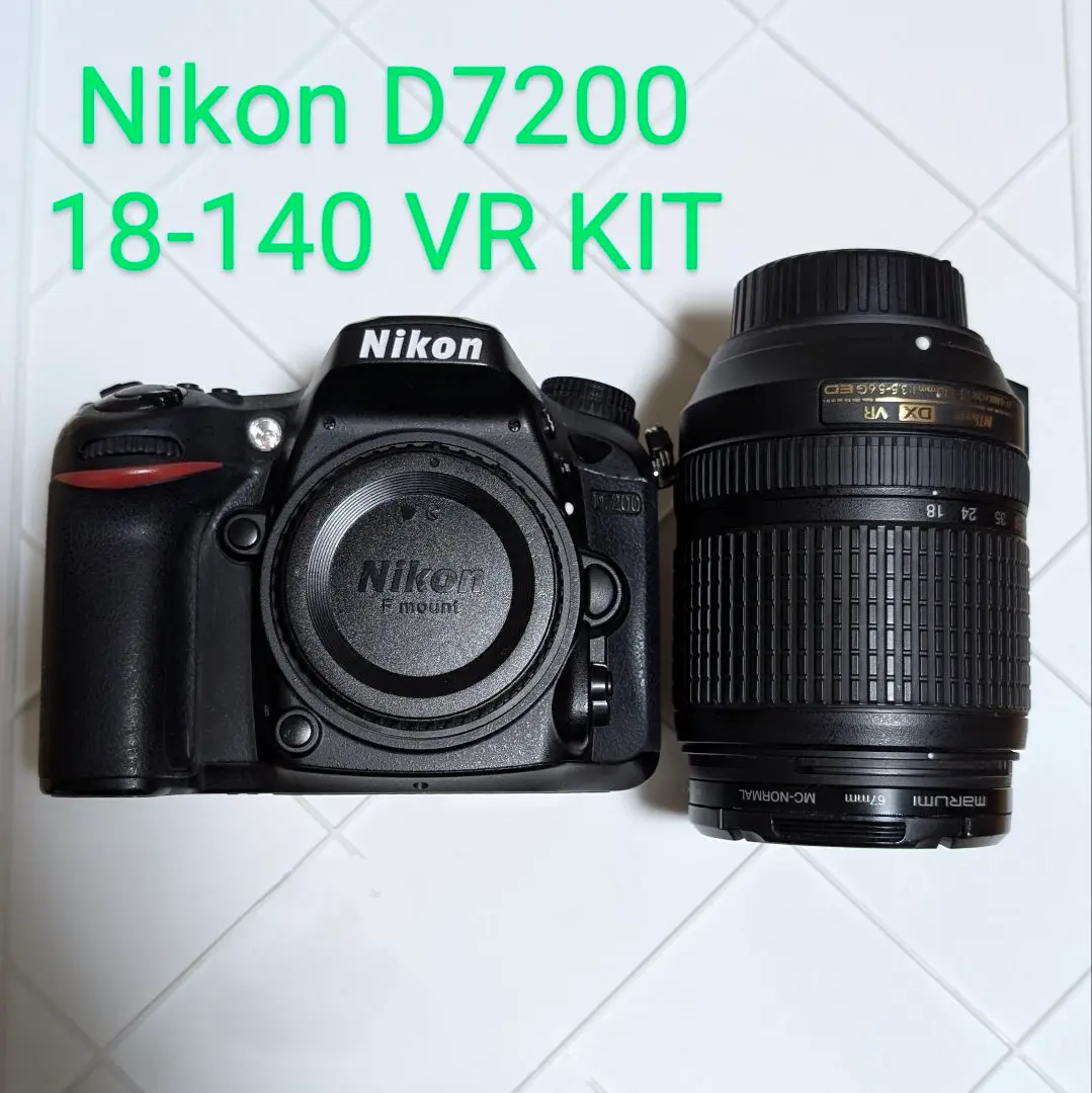 Nikon D7200 18-140 VRキット中古 2025年最新】nikon d7200 18-140 vr レンズキットの人気アイテム