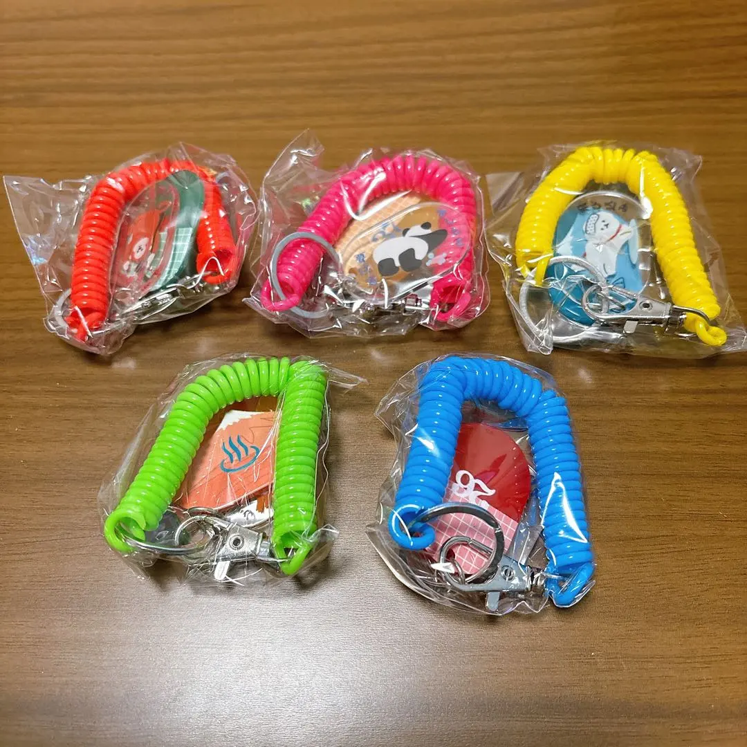 Thumbnail of Sauna-Ski Layered Acrylic Keyring - Set of 5