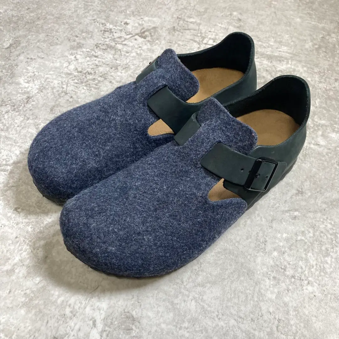 T.H BIRKENSTOCK ビルケン ロンドン 40 26cmネイビー セール】LONDON/ロンドン (MEN)（その他シューズ）｜BIRKENSTOCK