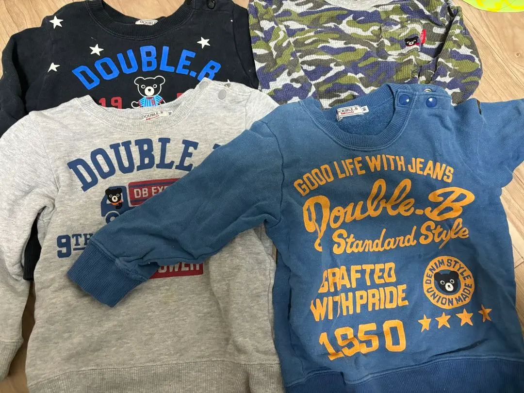 DOUBLE.B 訓練服 90cm 4件套 的縮圖