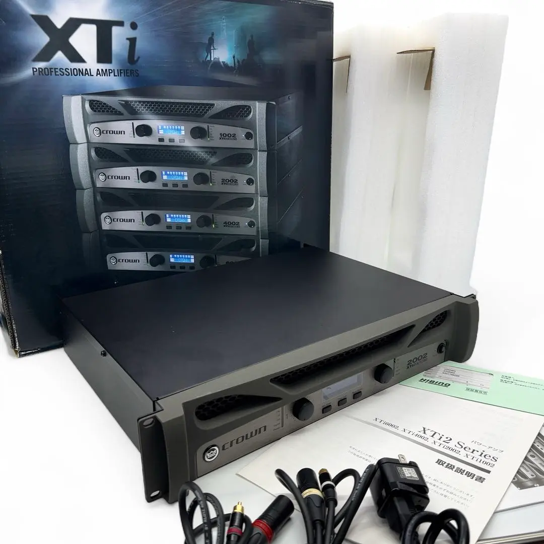新入荷 AMCRON XTi2000 パワーアンプ｜山陽電子商会 第弐録音
