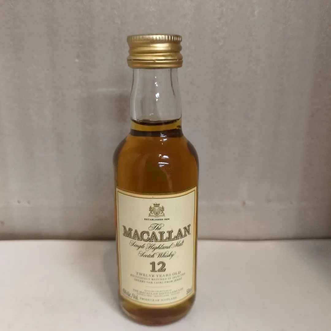 マッカラン 12年 ミニボトル コップ付き ザ マッカラン12年 ミニチュア | ウイスキー,スコッチ,シングル