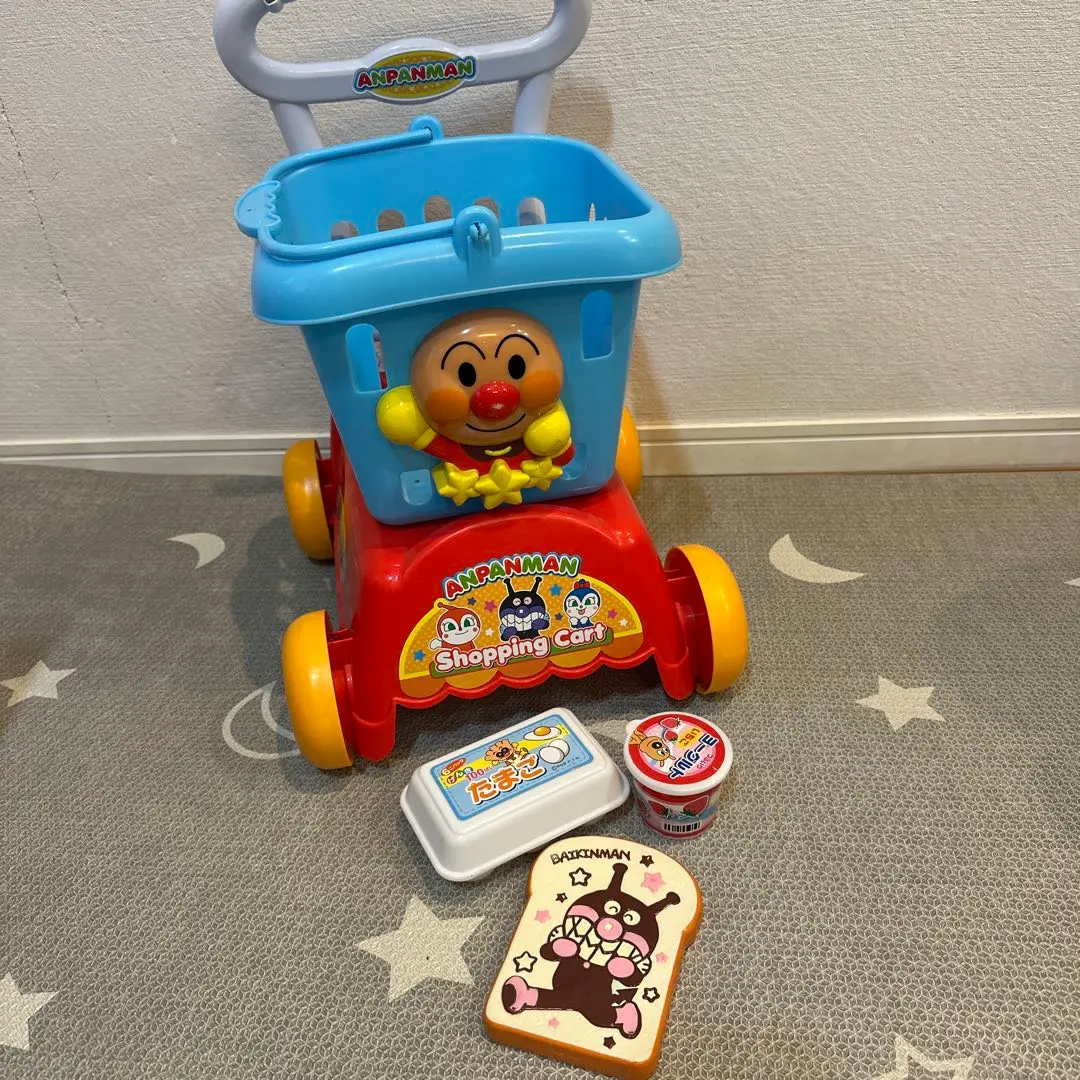 Thumbnail of Anpanman Shopping Cart Set