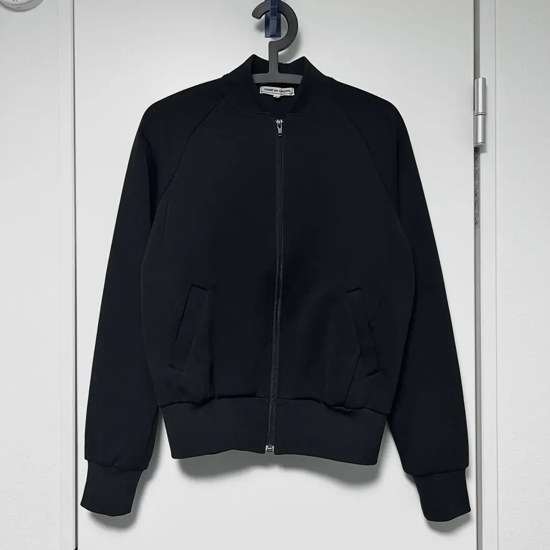 COMME des GARÇONS トラック　ジャージ トップス黒×白 コムデギャルソン 定番ジャージ・トラックジャケット