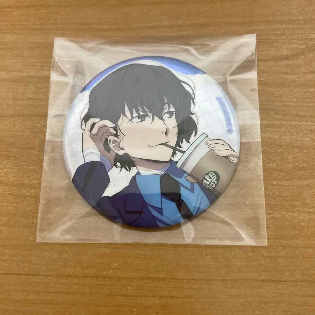 Thumbnail of Bungo Stray Dogs Osamu Dazai Can Badge Tokyo Business Trip