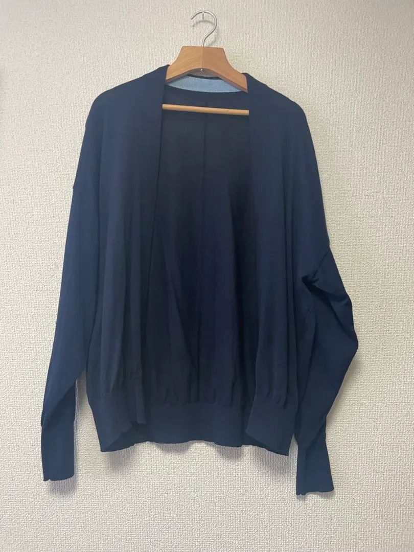 Thumbnail of 【VIS Vis】Navy Long Sleeve Cardigan F Size