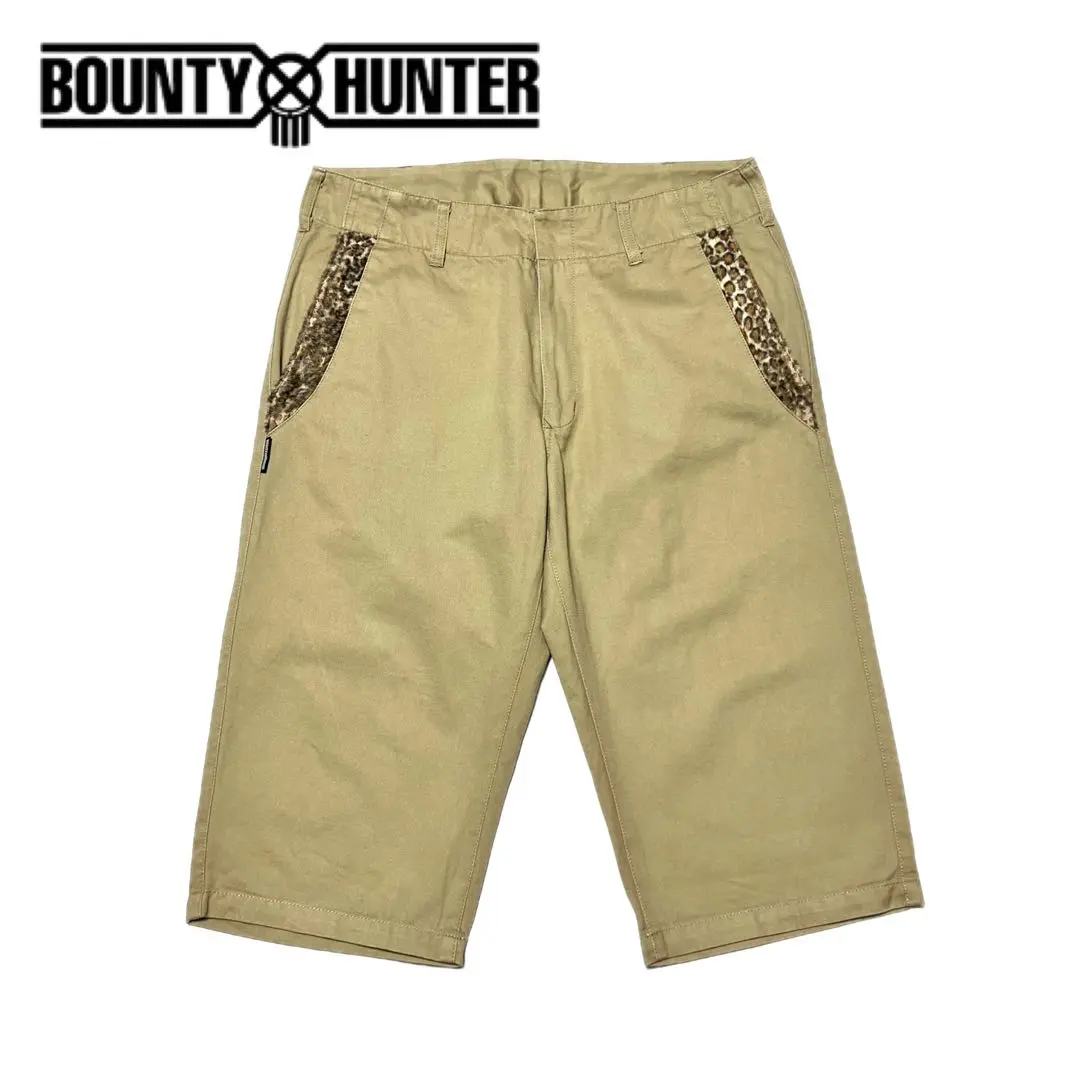 お気にいる old BOUNTY HUNTER タイガーカモ ハーフパンツ sizeL 裏原 パンツ