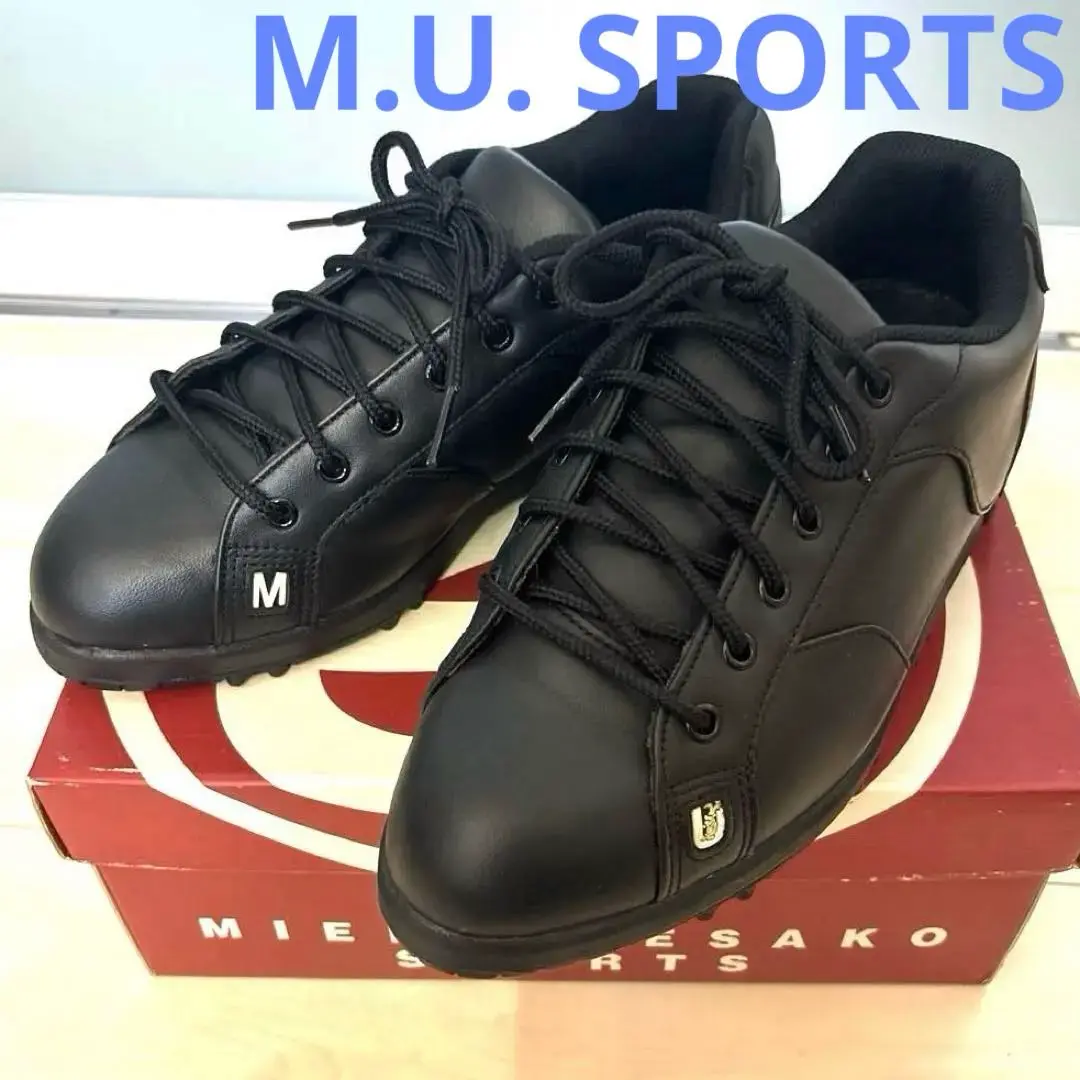 【新品】mu sports　ウエサコ　ゴルフスパイク　ゴルフシューズ　ゴルフ女子 2025年最新】MIEKO UESAKO シューズ(女性用)の人気アイテム