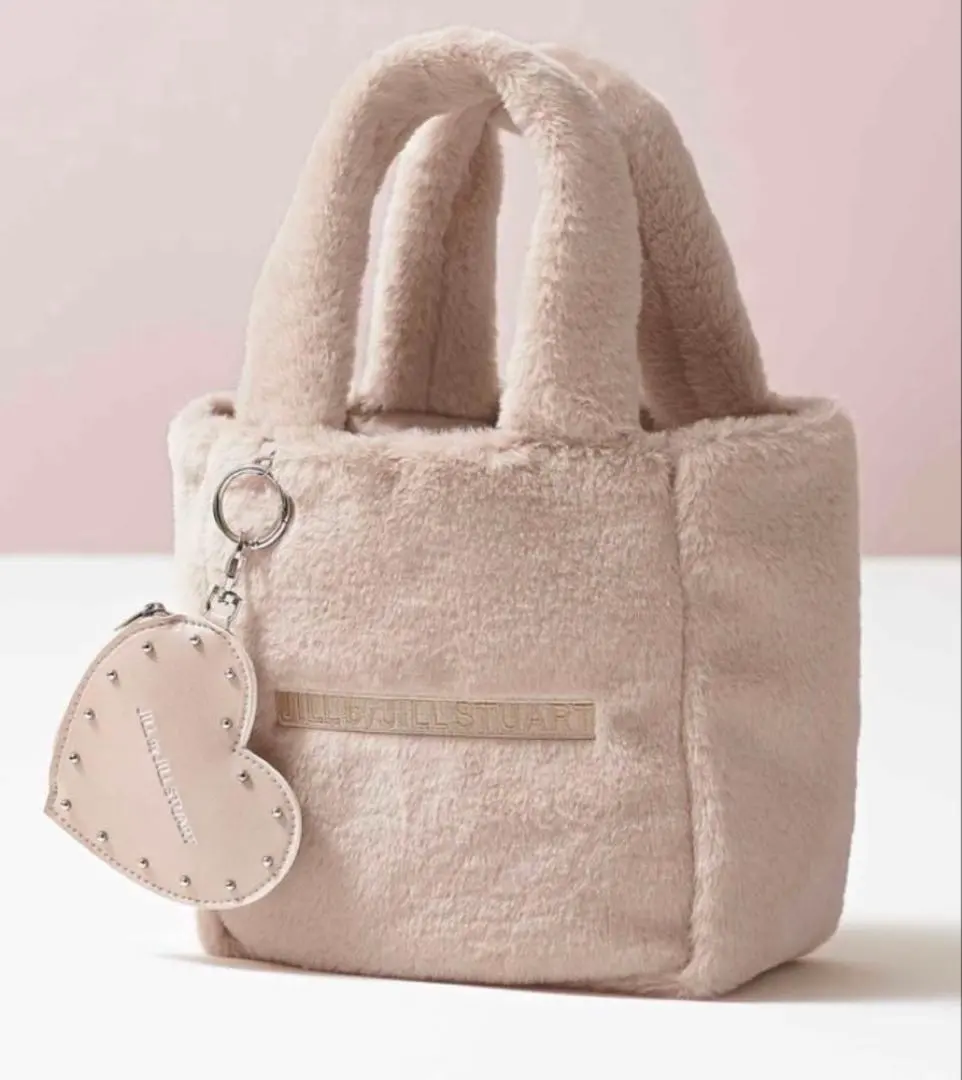 Thumbnail of sweet Magazine Appendix: JILL STUART Fluffy Fur Tote & Heart Pouch Charm