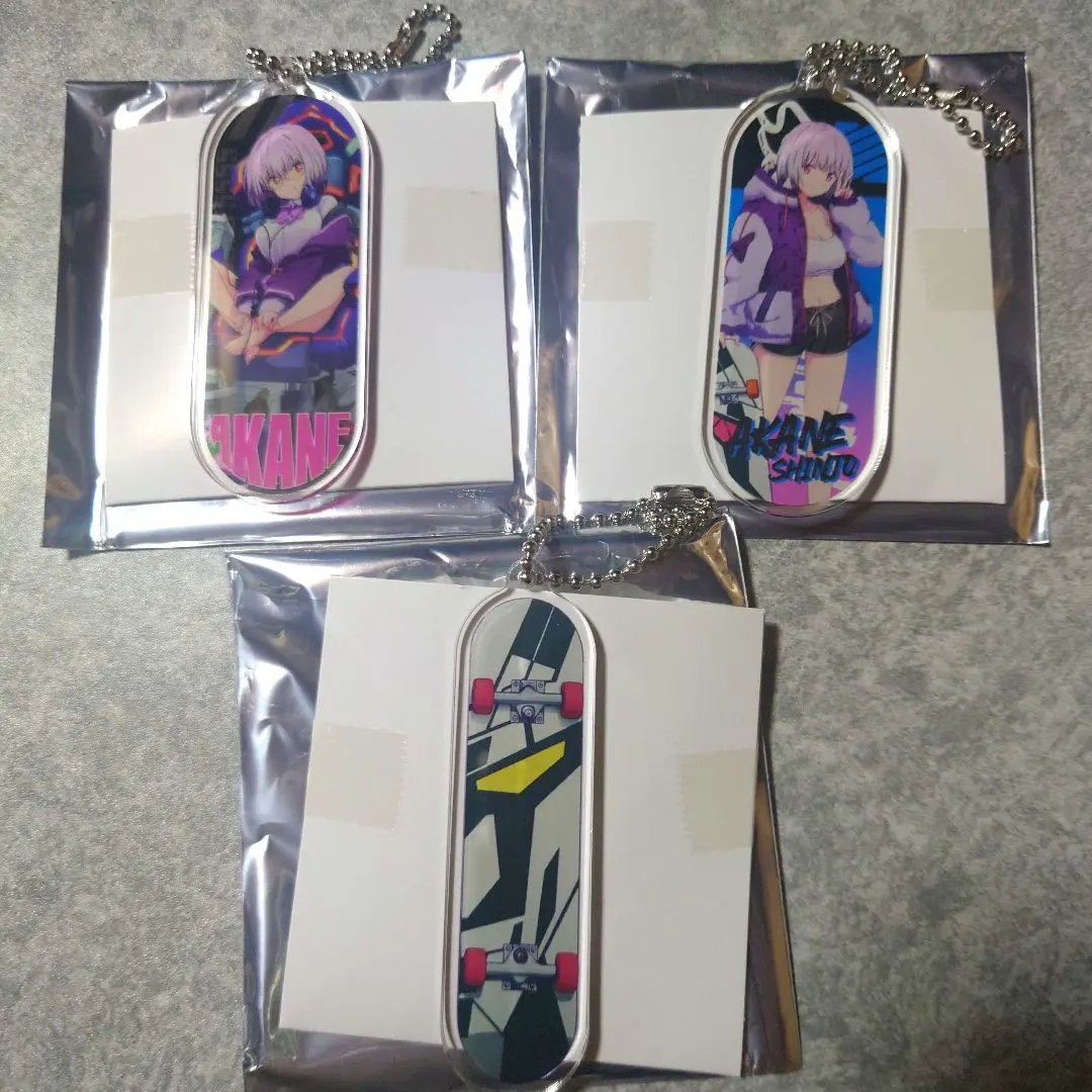 Thumbnail of SSSS.GRIDMAN Acrylic Keychains - Akane Shinjou (x3) - Gridman - Village Vanguard