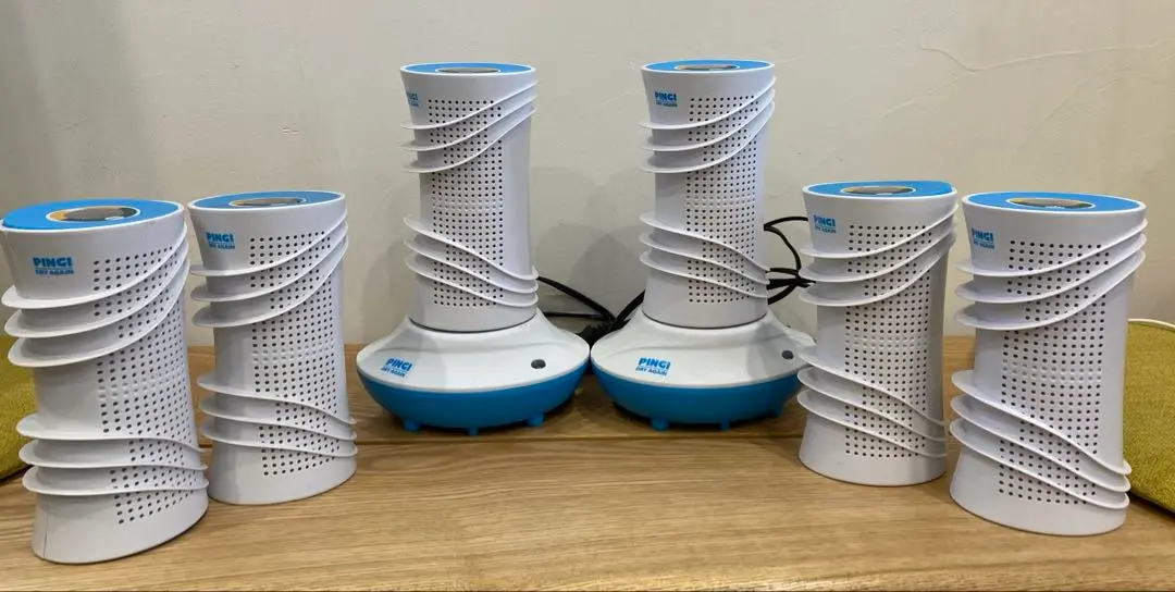 新品未使用 ピンギー ドライアゲイン マスターキット キャニスター３個＋4個 販売終了】除湿機 ドライアゲイン マスターキット(キャニスター