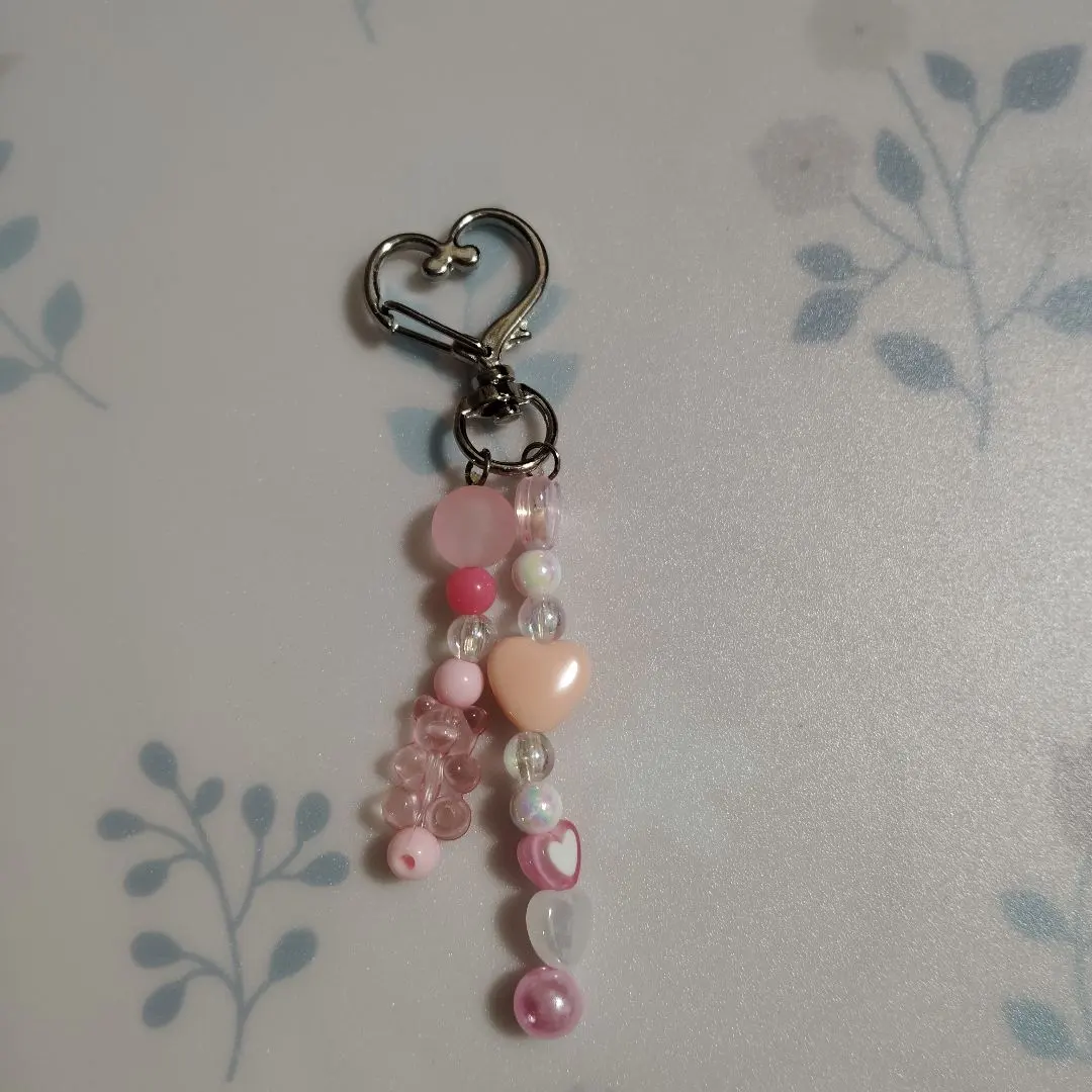 Thumbnail of Handmade beaded keychain