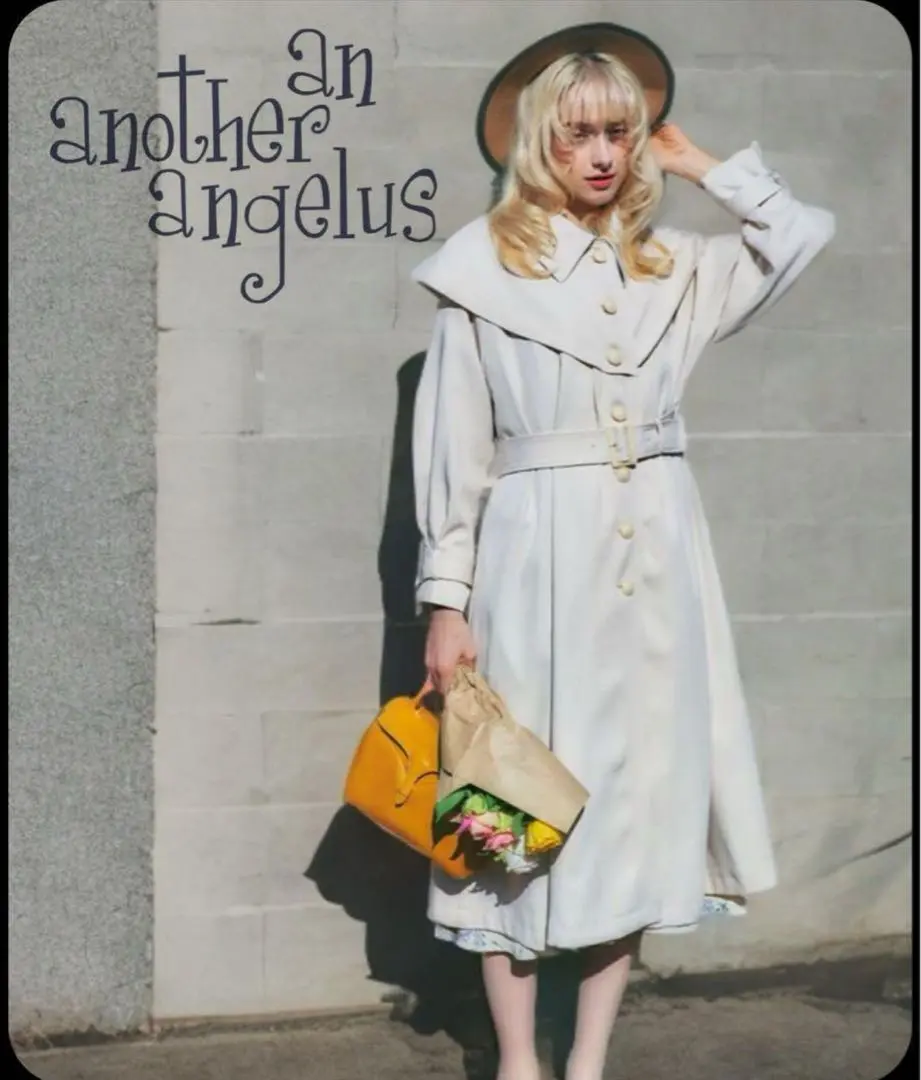【SALE】an another angelus レース襟トレンチコート 楽天市場】レース衿付きダブル釦コート／アンアナザーアンジェラ