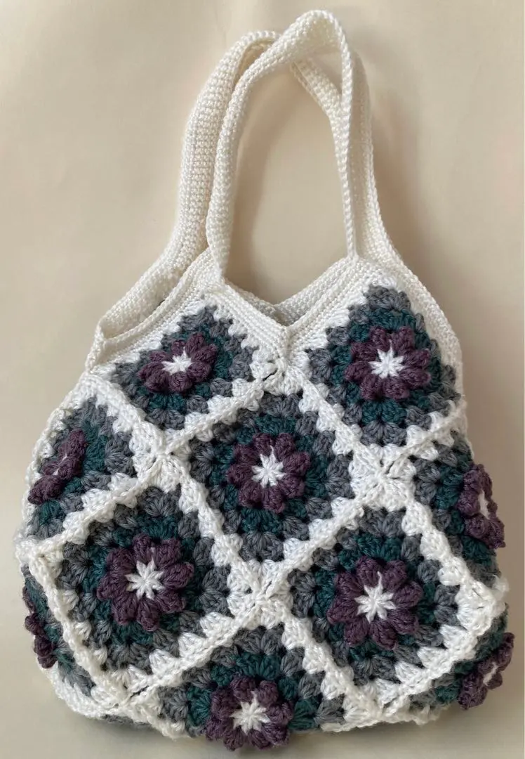 钩针编织图案包 手工制作 的縮圖