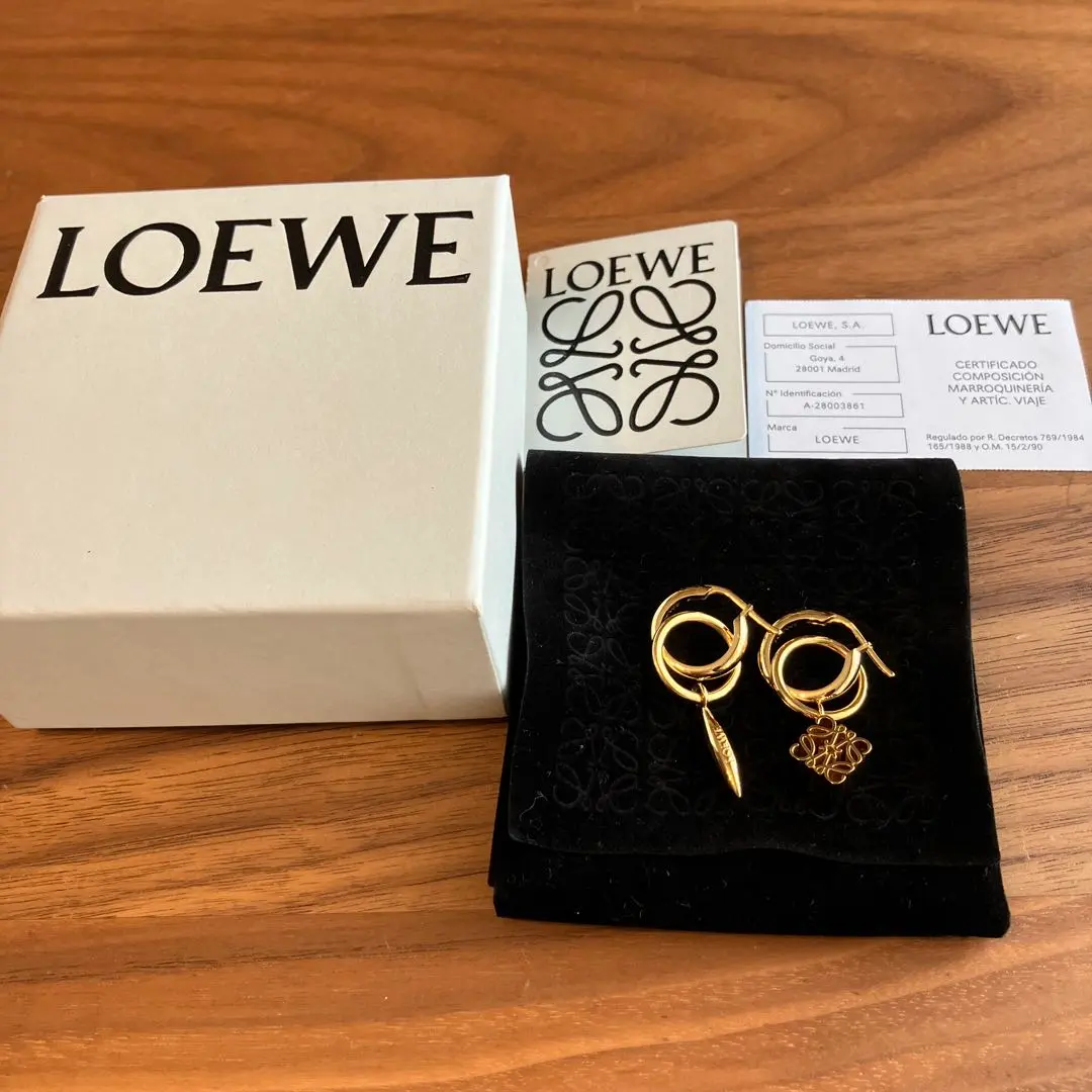 2025年最新】LOEWEアナグラムピアスの人気アイテム - メルカリ