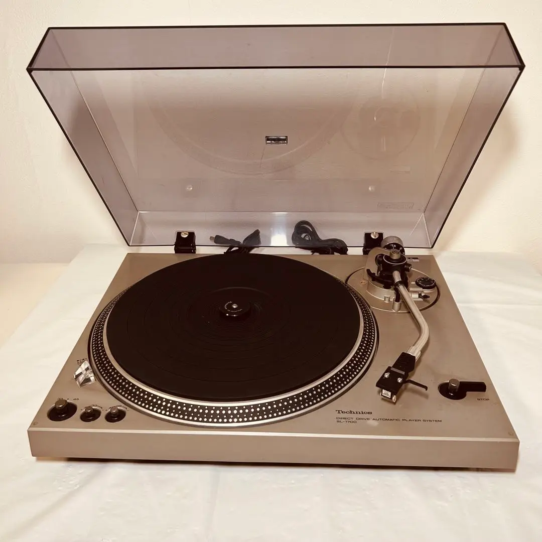 ✨美品　Technics SL-1700 テクニクス　ターンテーブル　針270C Yahoo!オークション -「テクニクス sl-1700」の落札相場・落札価格