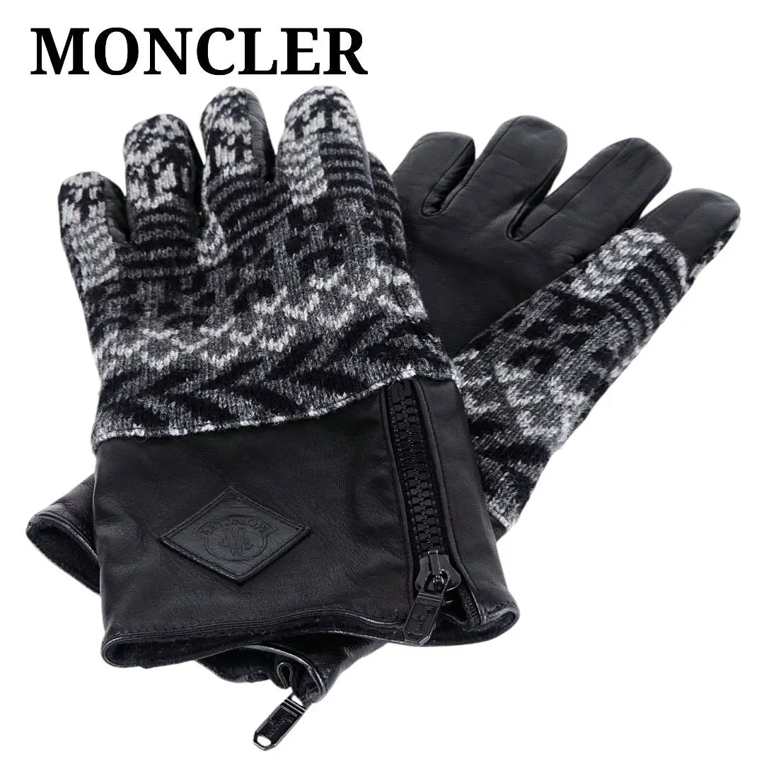 モンクレール　本革手袋 2025年最新】MONCLER 素材：本革 手袋の人気アイテム - メルカリ