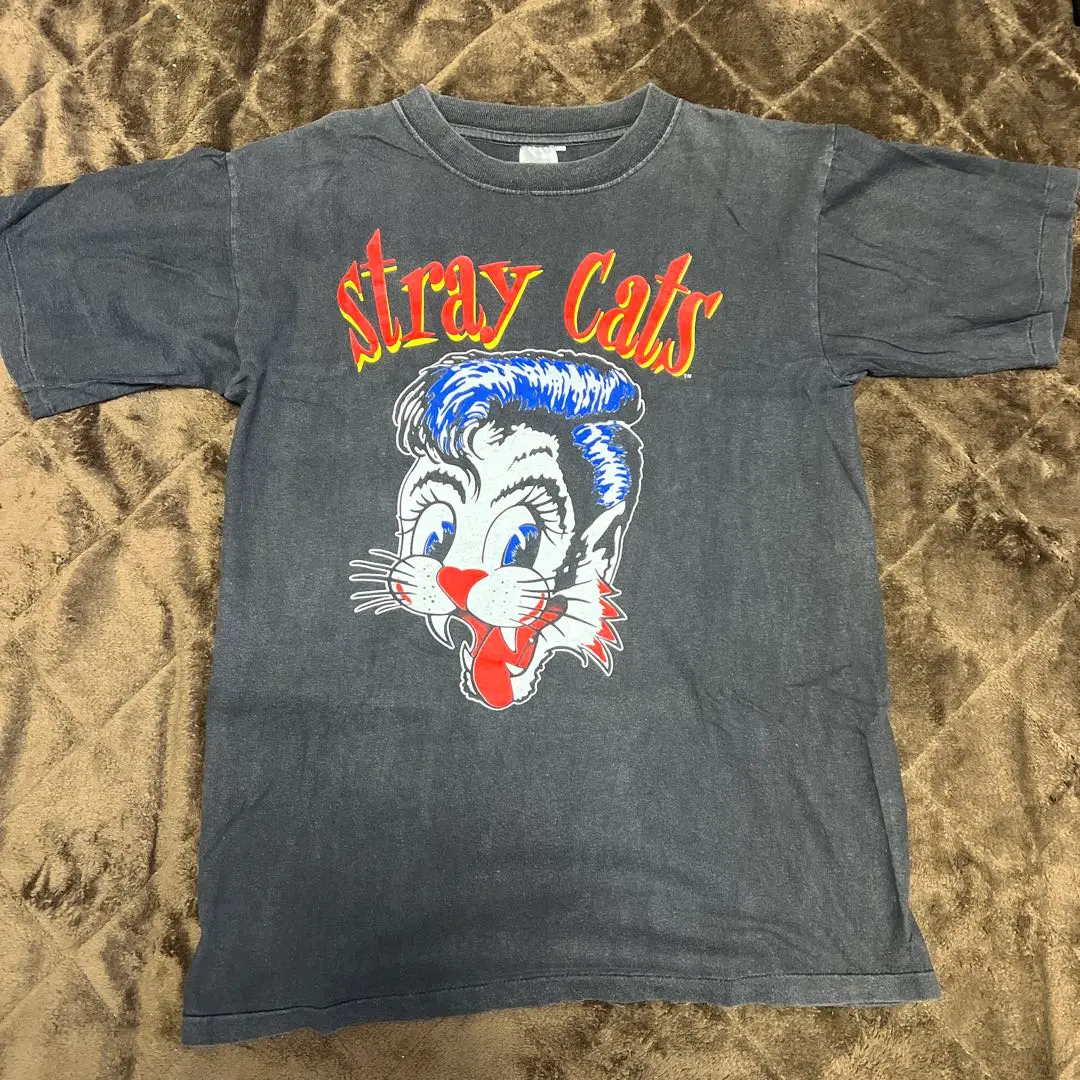 レア 珍品 Stray Cats 80年代 ヴィンテージ Tシャツ 古着 ストレイキャッツ | STORES
