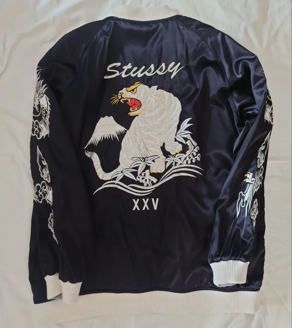 新品 stussy 25周年 スカジャン スーベニア 限定 デッドストック 新品 stussy 25周年 スカジャン スーベニア 限定 デッドストック