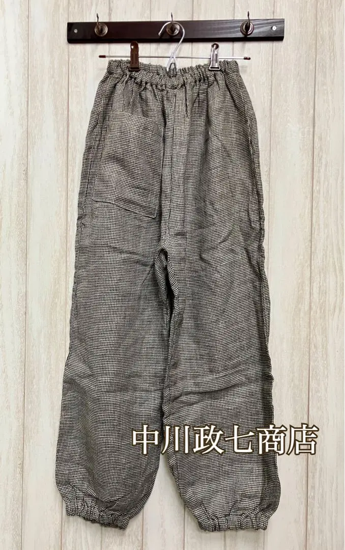 中川政七商店 もんぺパンツ 千鳥格子 Mサイズ もんぺパンツ｜工芸・暮らし・贈りもの｜中川政七商店オンライン