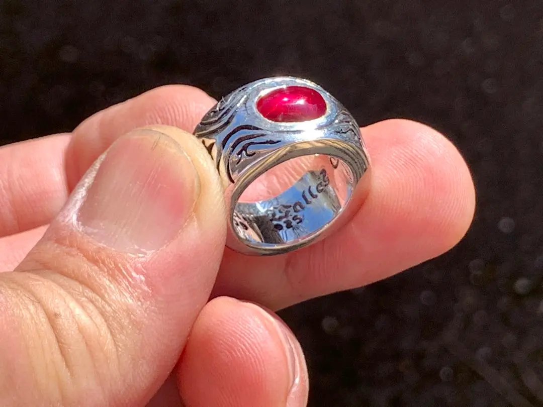 【超美品】William Walles ロゴリング WWR-017 19号 William Walles ウィリアムウォレス RING シルバー リング