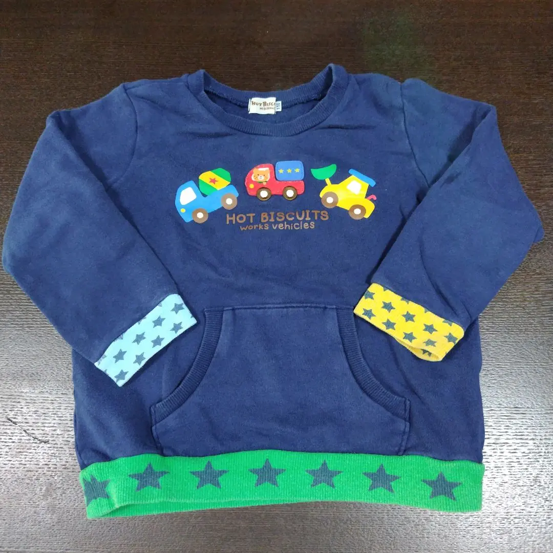 Thumbnail of HOT BISCUITS Car Embroidery Sweatshirt 110