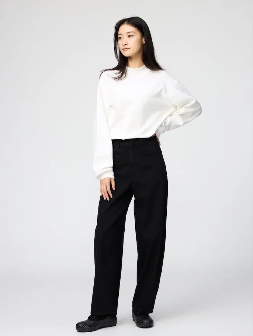 Thumbnail of Unworn UNIQLO Brushed Mock Neck T-shirt