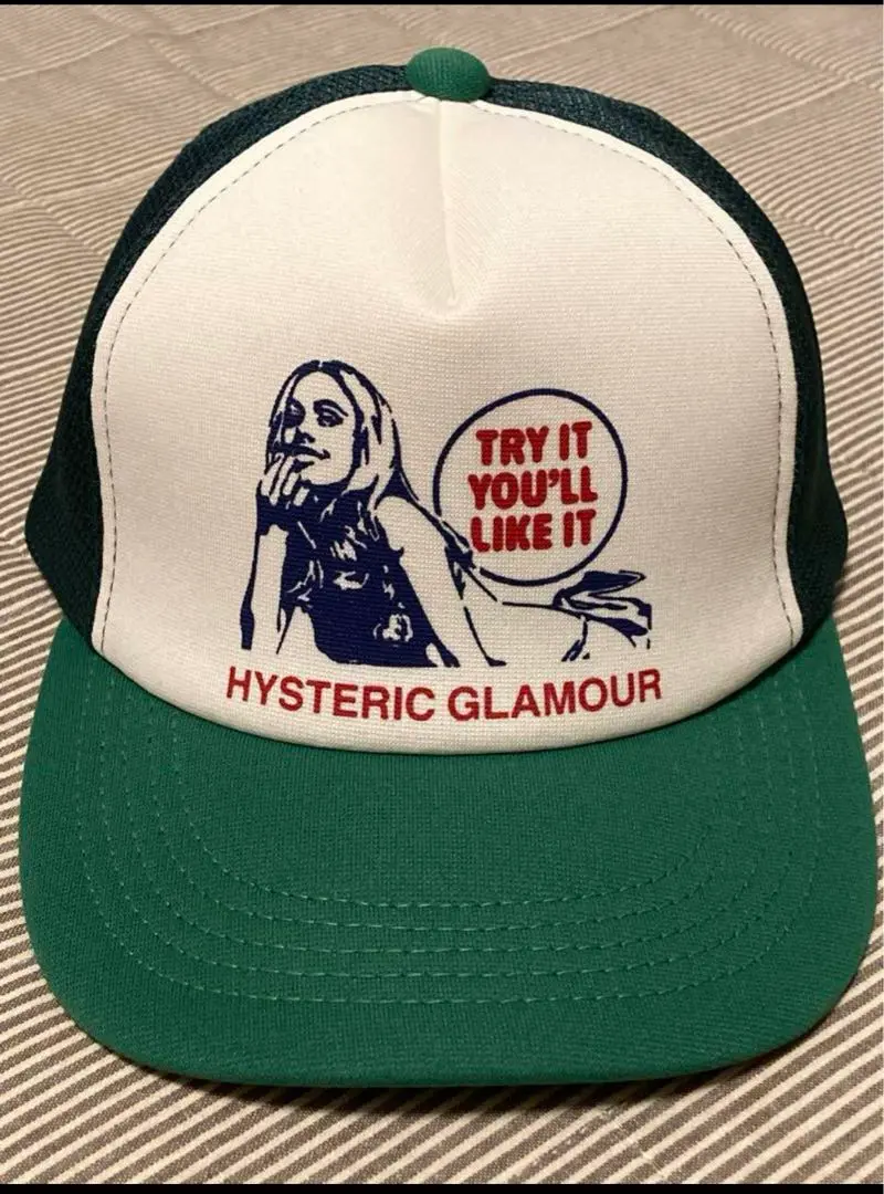 ヒステリックグラマー　TRY IT YOU'LL LIKE IT キャップ HYSTERIC GLAMOUR - IT YOU'LL LIKE IT メッシュキャップ