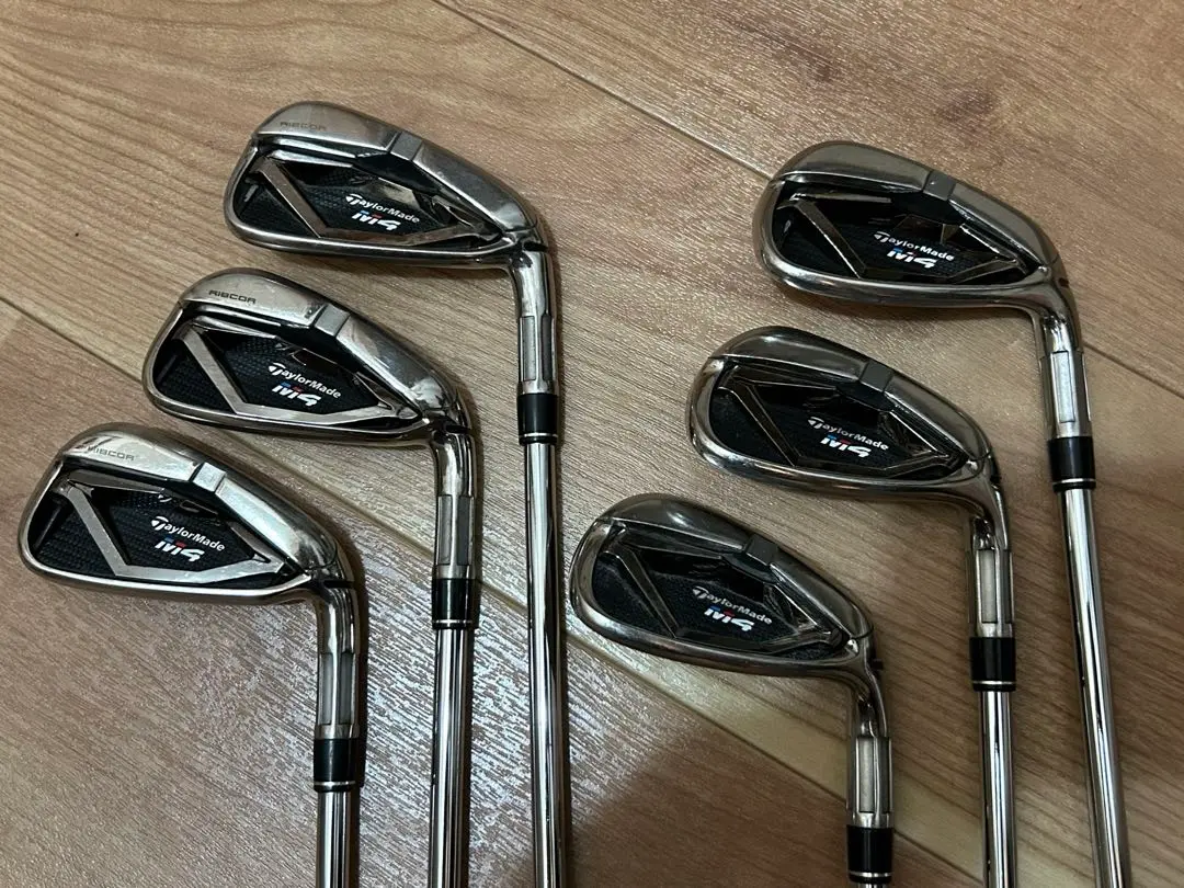 TaylorMade M4 アイアン　7, 8, 9, P TaylorMade M4 Iron Set 7-9+Pw+Sw FUBUKI TM4 Graphite Shaft