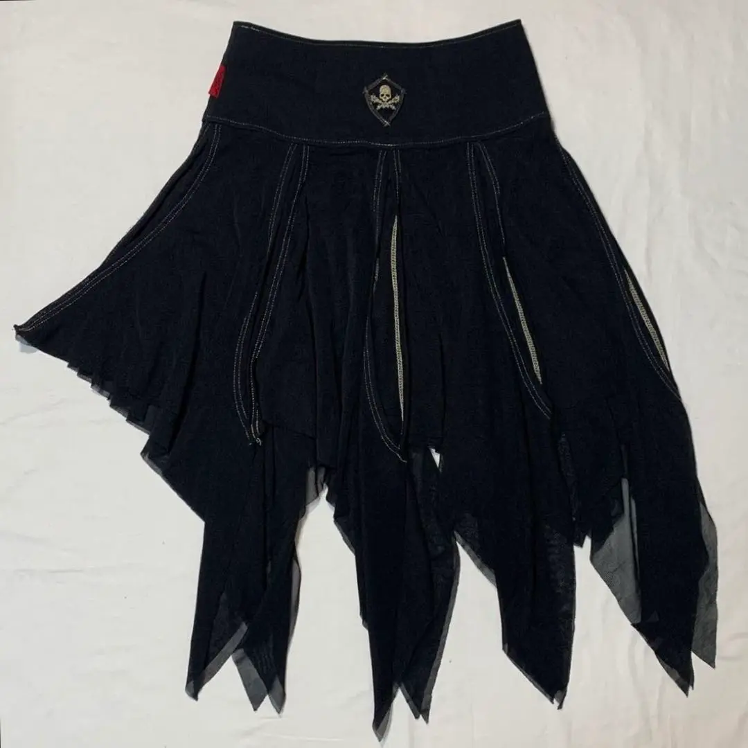 【〜10月15日迄出品終了】OZZ ANGELO バッスルテールラインスカート 10月15日迄出品終了】OZZ ANGELO バッスルテールラインスカート