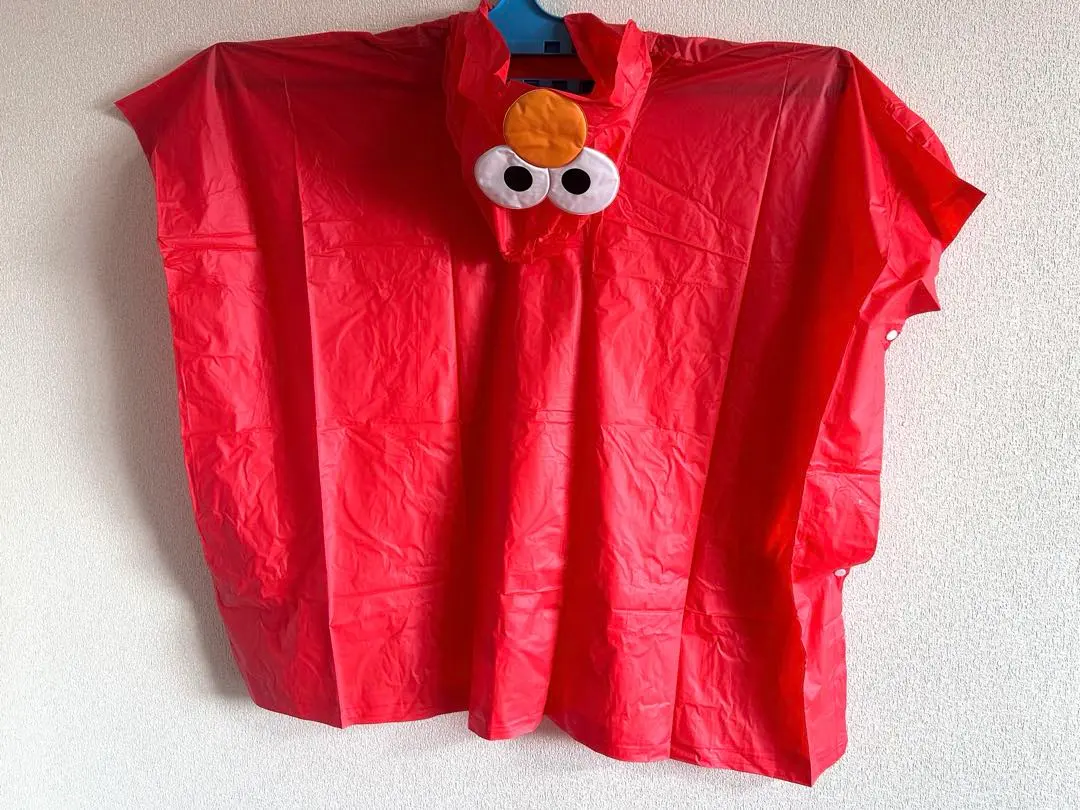 Thumbnail of USJ Universal Studios Japan Sesame Street Elmo Red Poncho Child