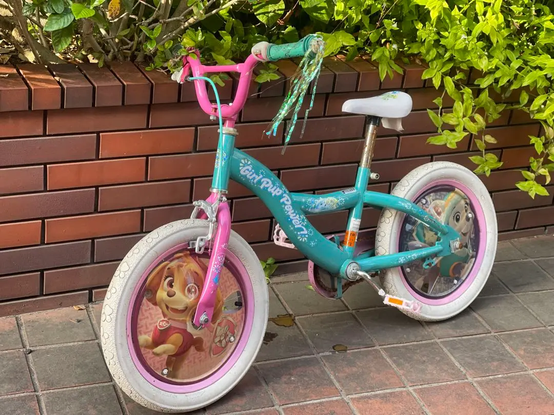 パウパトロール自転車(レア商品) kps パウパトロール 自転車 日本未発売 キッズ ガールズ